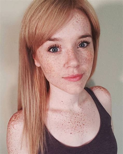 Her ancestry includes Finnish, English, Irish, and Volga German. . Freckled bj